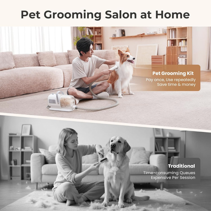 Pet Grooming Vacuum Kit